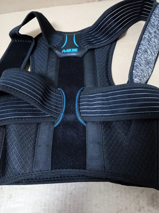 Rakiie Posture Corrector Women Men Upgraded Back Brace Enhanced Large New