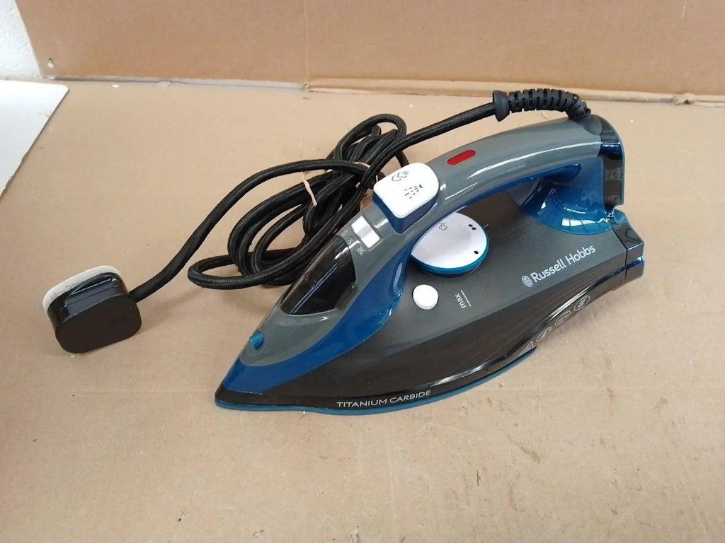 Russell Hobbs Iron 2600W 160g Steam Shot 55g min Titanium Carbide 27090