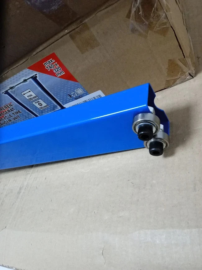 BGS 8459 Motorcycle Wheel Balancer Economic Alternative Blue New