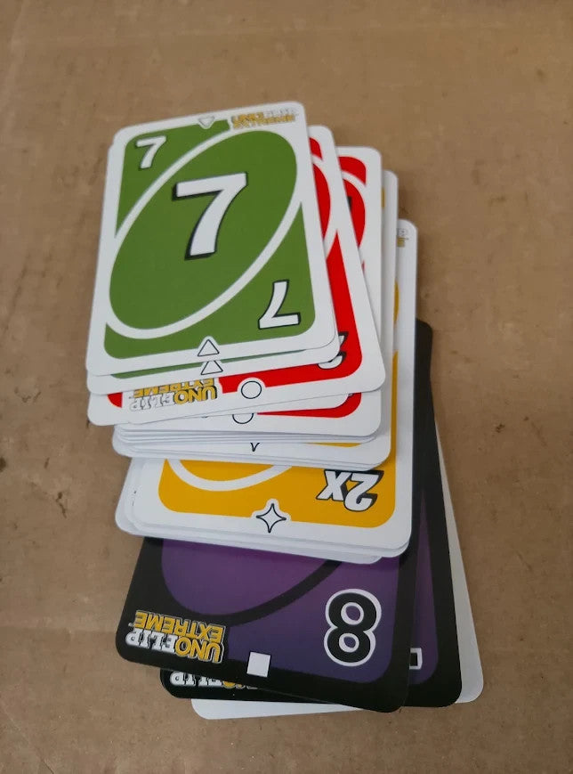 Uno Flip Extreme Card Game Kids Adults Family Extreme JCH61