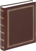 Walther Design Photo Album Brown 29x32cm Imitation Leather Embossing New