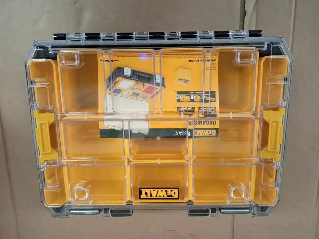 DEWALT ‎DWST829681 TSTAK Watersealed Organiser One Size Black Yellow