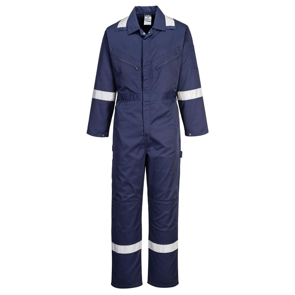 Portwest F813 Iona Polycotton Safety Work Coverall Navy 3XL New