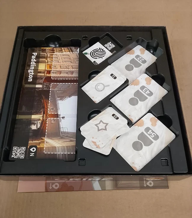 Lucky Duck Games Chronicles  Crime Board Play Mystery Detective Design Ages 14+