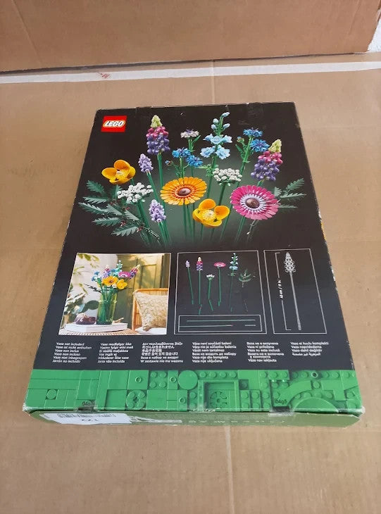 Lego Botanicals Wildflower Bouquet Set Artificial Flowers Poppies New