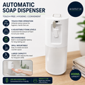 Automatic Soap Dispenser 400ml Rechargeable Non Touch With 4 Adjustable Foam