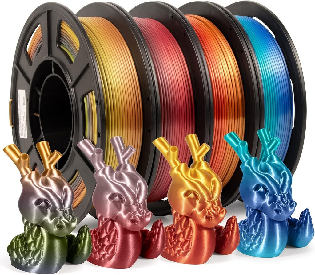 Isanmate Gradient Silk Pla Filament Set Gradient Color Silk 1.75mm 3D New