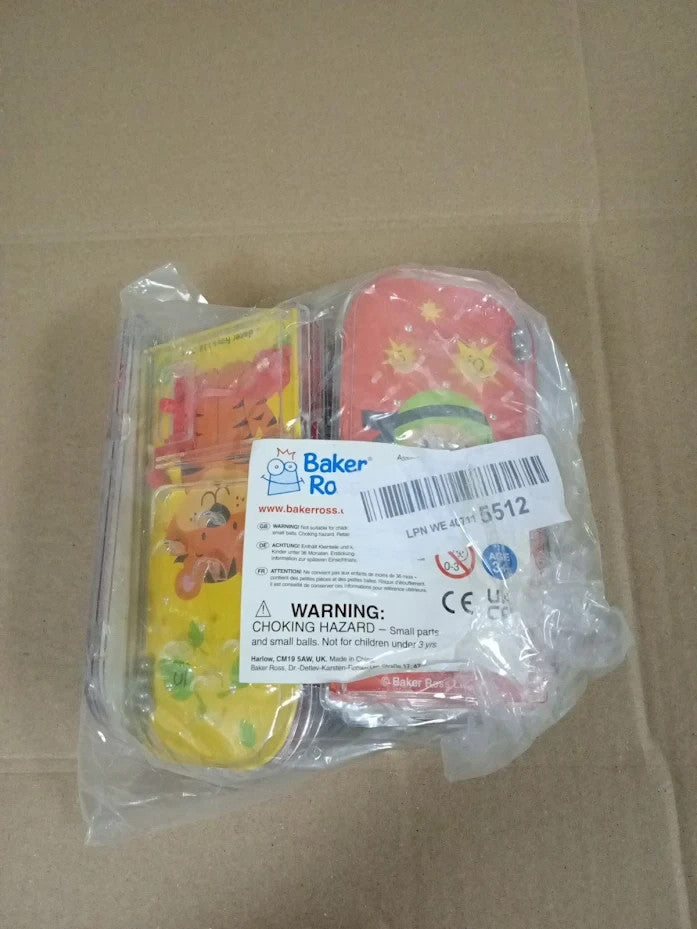 Baker Ross Mini Pinball Games Bumper Assortment Kids Party Bag Toys Design New