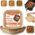 Roe Tenpo Air Fryer Liners 100Pcs Disposable Baking Parchment Non Stick New
