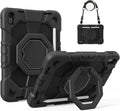 Shockproof Case iPad Air 11in 2026 2025 2024 M4 M3 M2 360° Rotating Black New