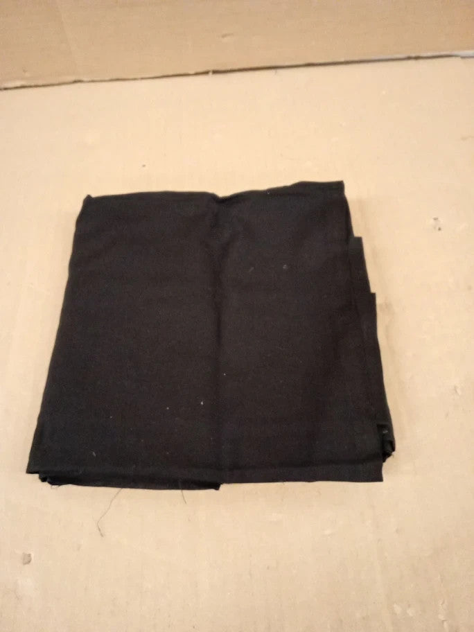 Plain Black Fabric 100% Cotton Extra Wide 150cm Ideal Arts & Crafts Dressmaking
