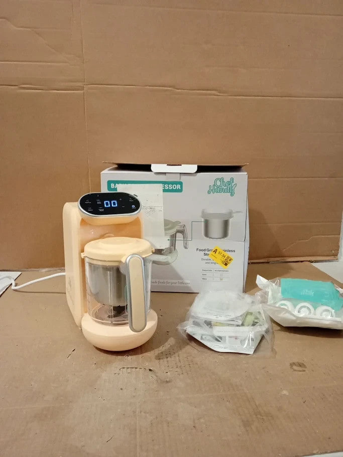Chefhandy Baby Food Maker 5 In 1 Baby Food Processor Stainless Steel Steam New