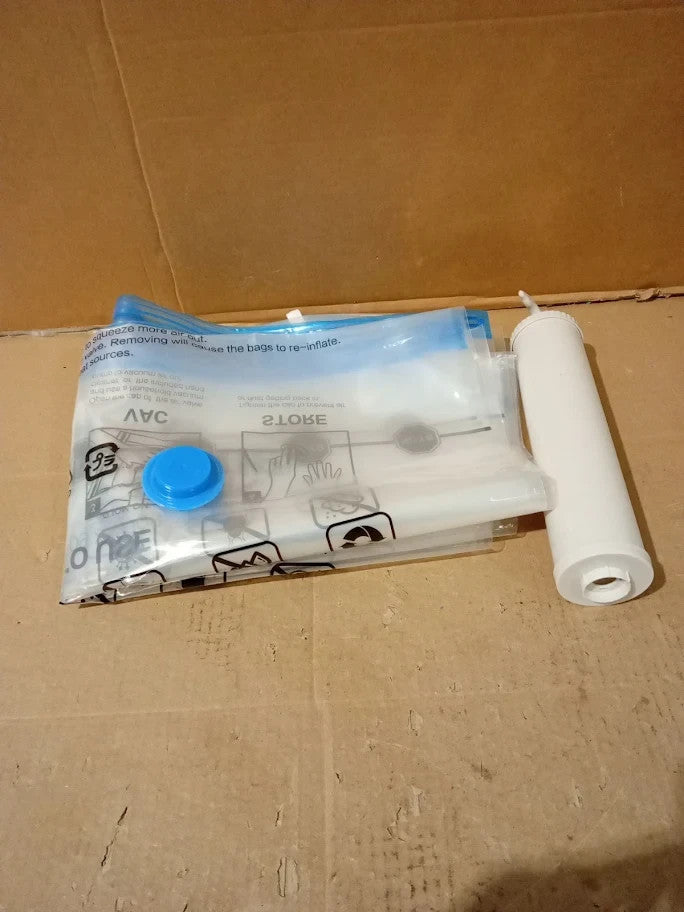 Amazon Basics Vacuum Compression Zipper Storage Bags 32x24in  Airtight Valve New