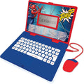 Lexibook Spider Man Educational Bilingual Laptop Spanish English Toy New