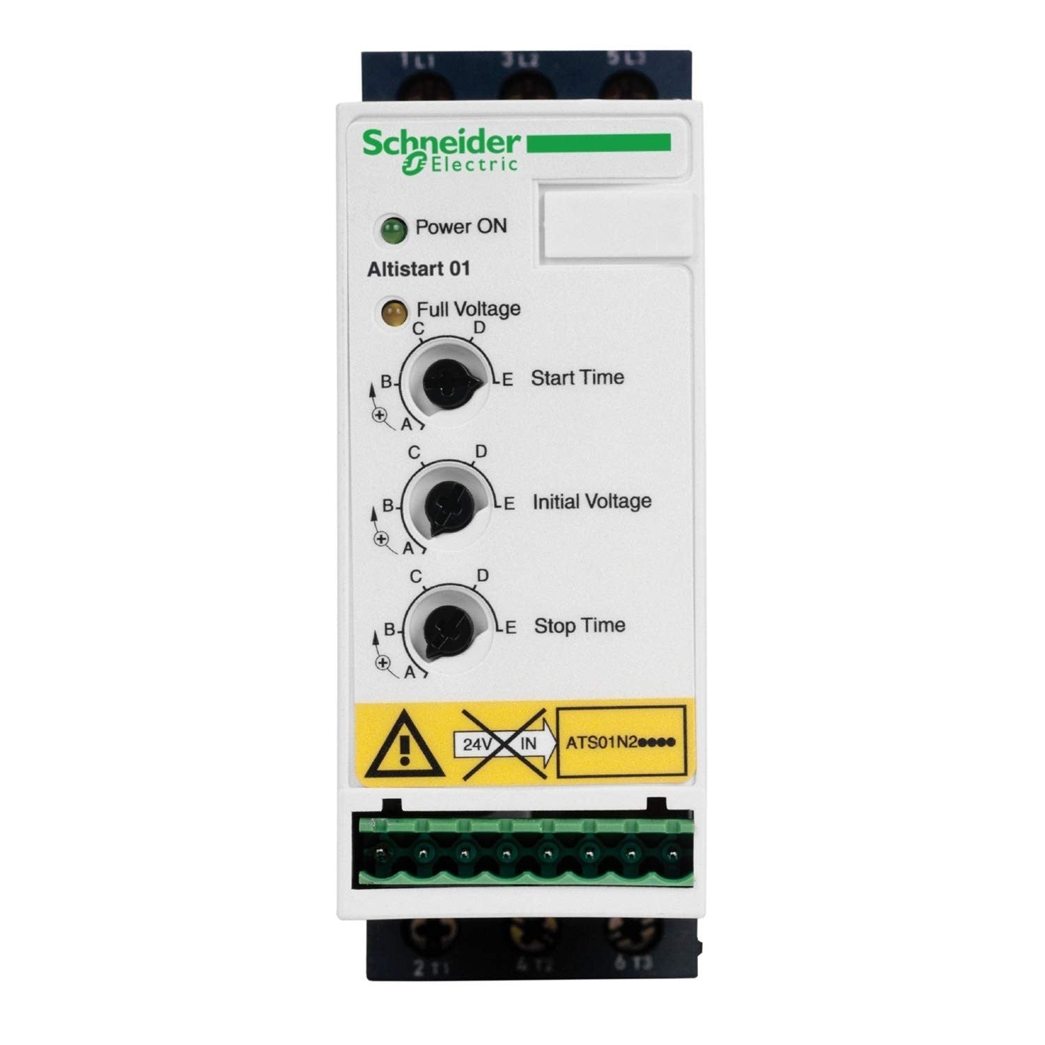 Schneider Electric Soft Starter Asynchronous Motor ATS01 6 A 380.415V New