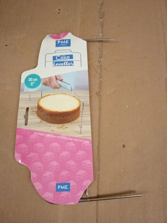 Pme 12 Cake Leveller 30cm Slices Uniform Layers Multitier Bakes Adjustable New