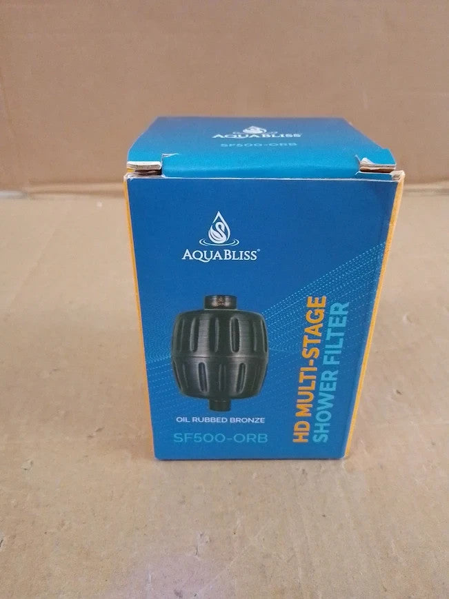 Aquabliss SF500 Daily Essential Shower Filter Oil Rubbed Bronze Heavy Duty