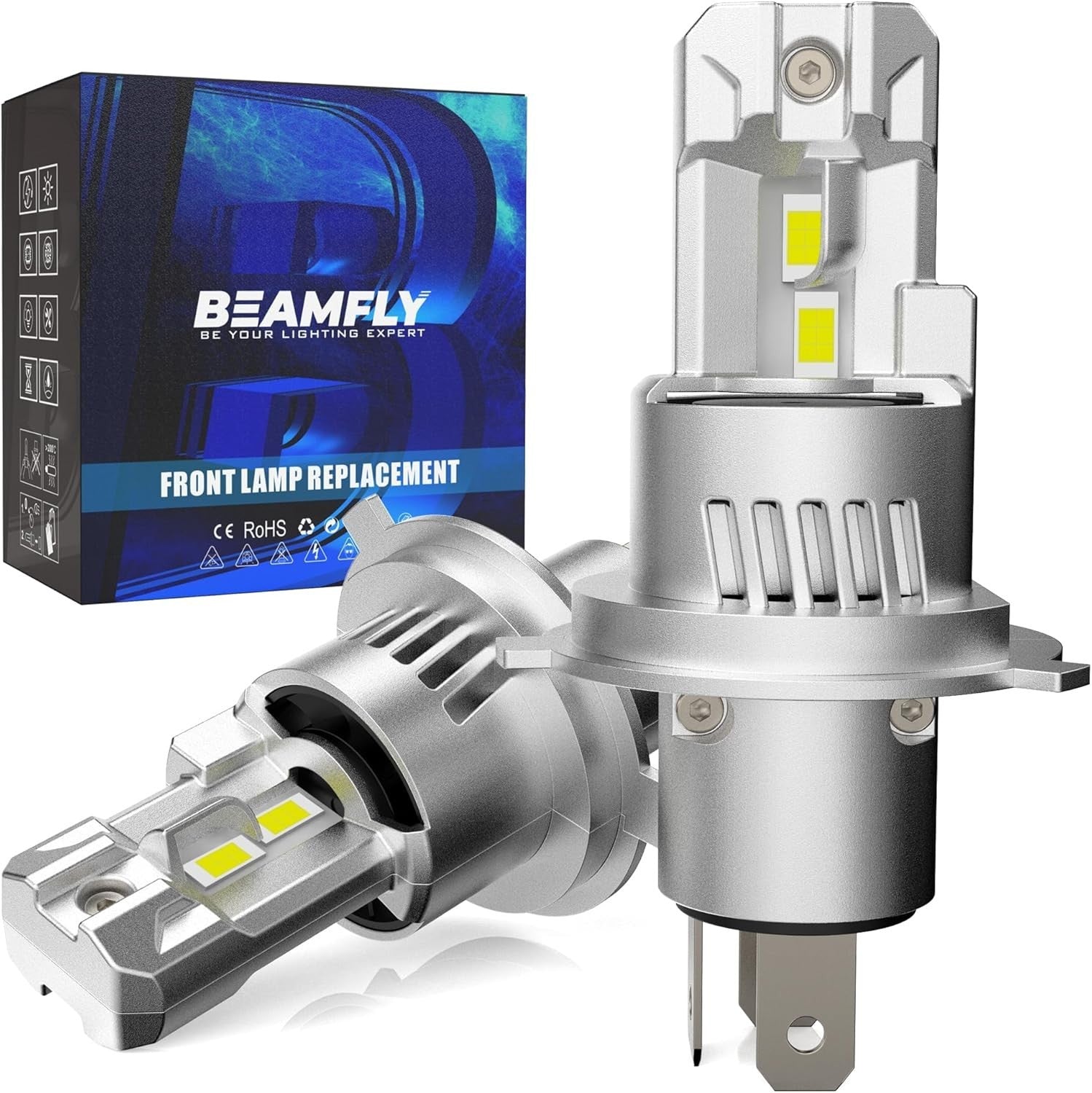 Beamfly H7 36000LM LED Bulb Suitable Projector Headlights Halogen Xenon New