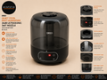 Dreo Quiet Cool Mist Humidifier 26dB Ultrasonic 360° Nozzle 30H Runtime Black