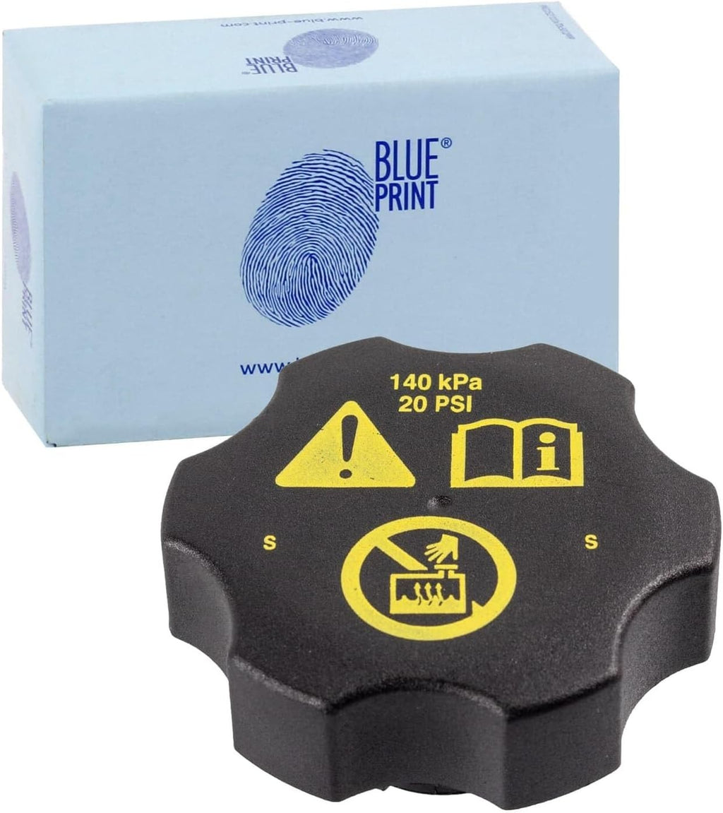 Blue Print ADG09928 Radiator Cap Coolant Expansion Tank Pack Of One Black New
