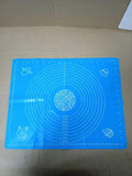 Non Stick Silicone Baking Pastry Mat 19.7x15.8in Non Slip Mat Fondant New