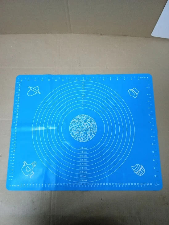 Non Stick Silicone Baking Pastry Mat 19.7x15.8in Non Slip Mat Fondant New