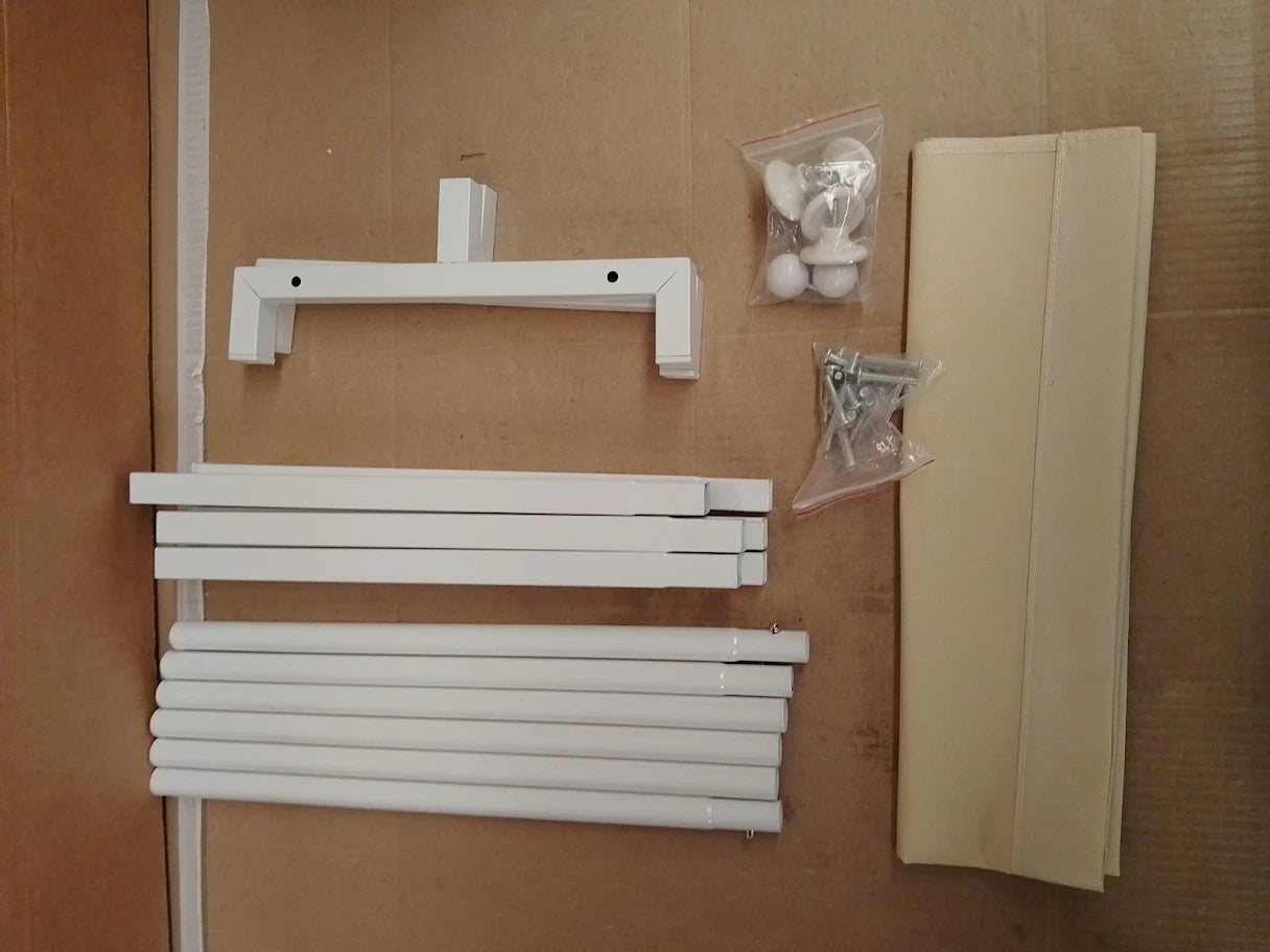 Livilord Kids Clothes Rack With Bottom Storage Shelf Rack Hanging Metal New