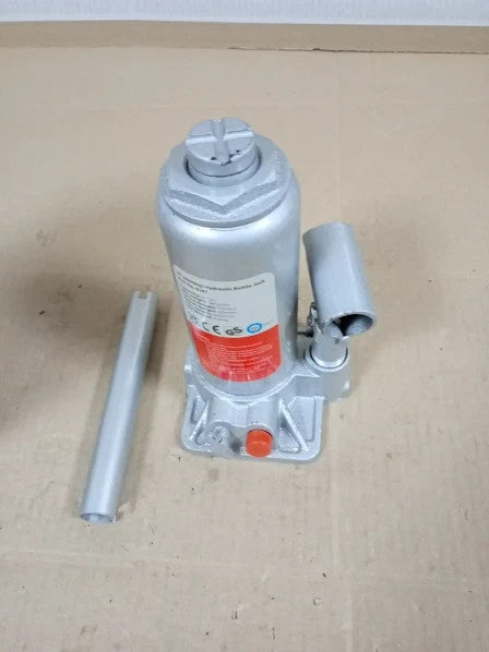 Simply Auto Hydraulic Bottle Jack BJ4T 4 Tonne 4000kg Silver Alloy Steel New