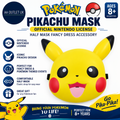 Disguise Nintendo Pokemon Pikachu Mask Official License Half Mask One Size 8+