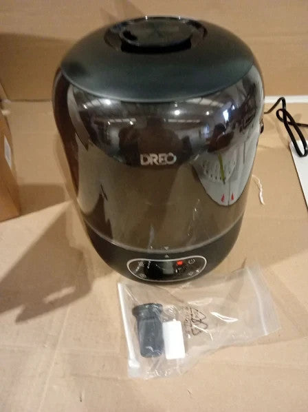 Dreo Humidifier Sensor 26db 3L Quiet Cool Mist Ultrasonic 7.68x7.68x10.24in New