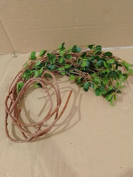 4pcs Artificial Foliage 114cm Long Stems Leaves Branches Fake Greenery Plant