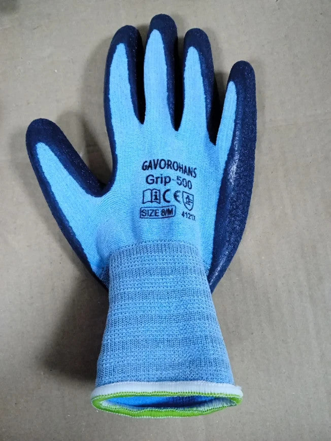 Gavorohans Grip 500 Size 8 Medium Gardening Gloves Superior Work Durable 3pc