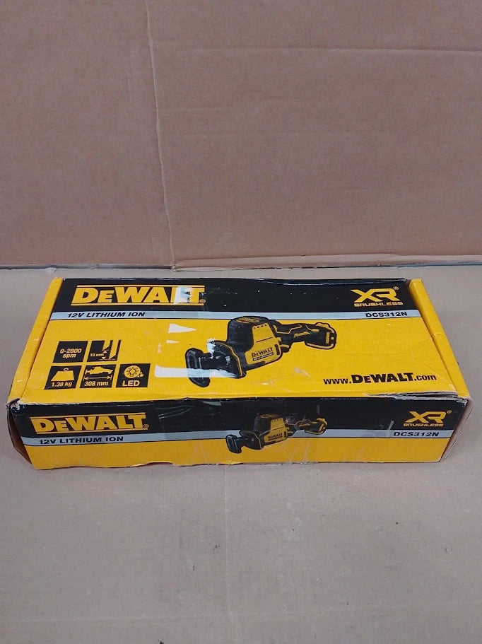Dewalt 12V XR Cordless Compact Brushless Reciprocating Tool Only DCS312N New
