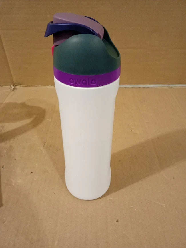 Owala FreeSip Insulated Stainless Steel Water Bottle Straw 710ml Dreamy Field