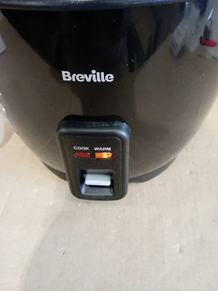Breville Electric Rice Cooker 1.8L 10 Cup Serves Up To 8 People 29.5x29.5x25cm
