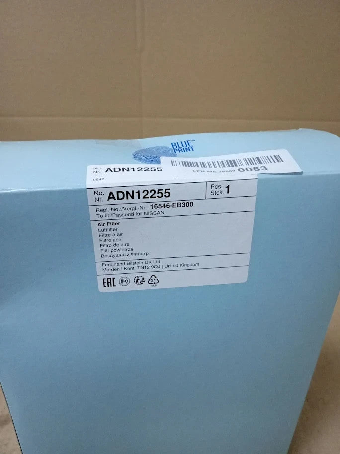 Blue Print ADN12255 Air Filter Vehicle Specific Fit