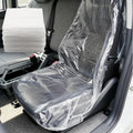 KIQAWEE Disposable Car Seat Covers Clear Universal Dust Mud Protectors New