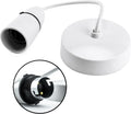 Status Ceiling Pendant Light Fitting 6in White Bayonet B22 Pendant Ceiling New