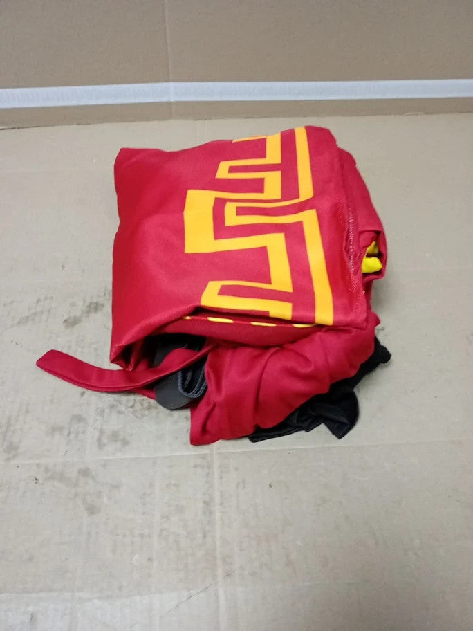 Likungou Farquaad Lord Dress Cosplay Costume Red Hat Outfit Medium New