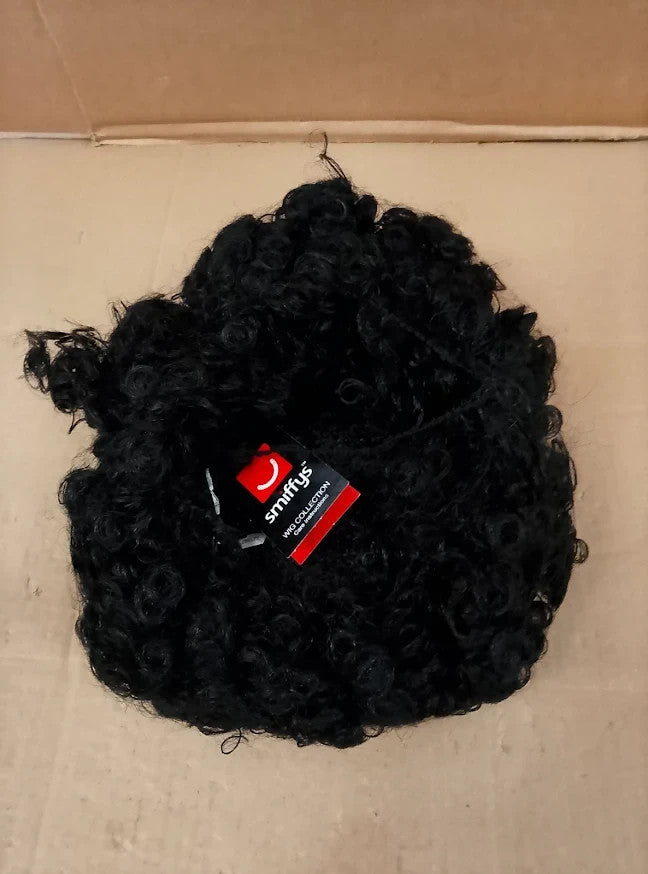 Mega Huge Afro Wig Costume Accessory Black Fancy Dress Premium Quality Design