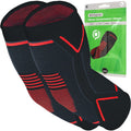 aZengear Tennis Support Brace Sleeves 2 Pack Men Women Golfers Elbow New