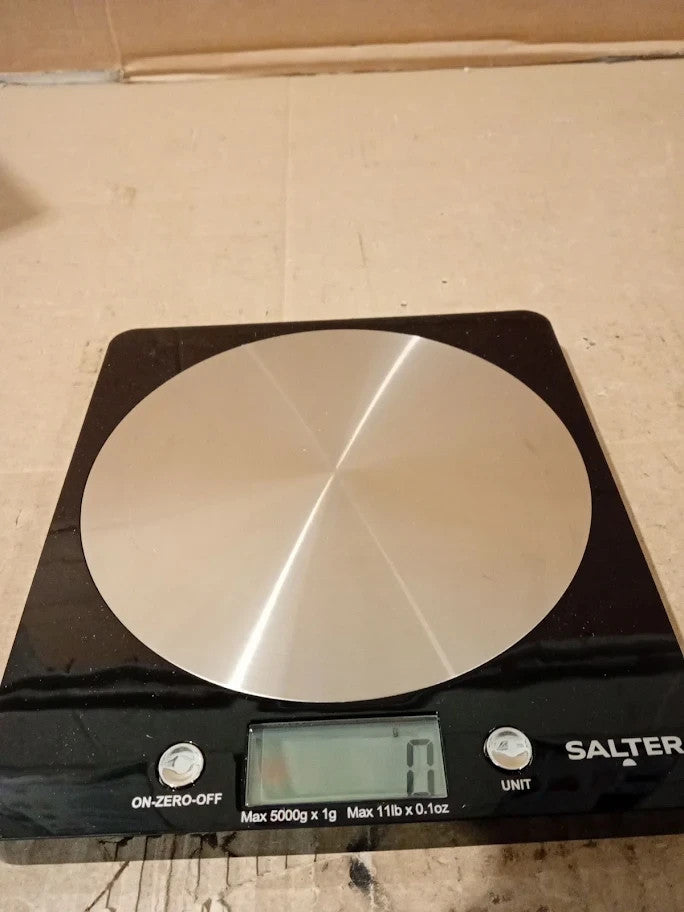 Salter 1036 BKSSDR Digital Kitchen Scale Cooking And Baking Scales 5kg Capacity