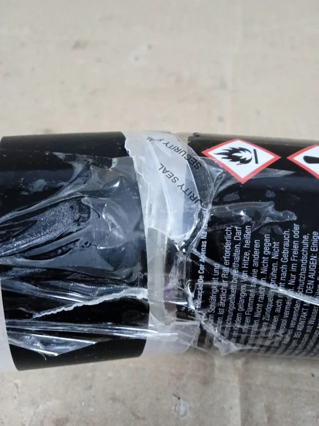 Autotek VHT Metallic Black Spray Paint 300ml High Temperature Heat Resistant
