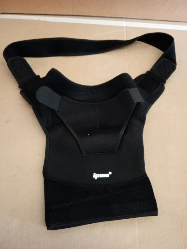 Ipow Adjustable Shoulder Support Brace Left Right Shoulder Stability Strap L New