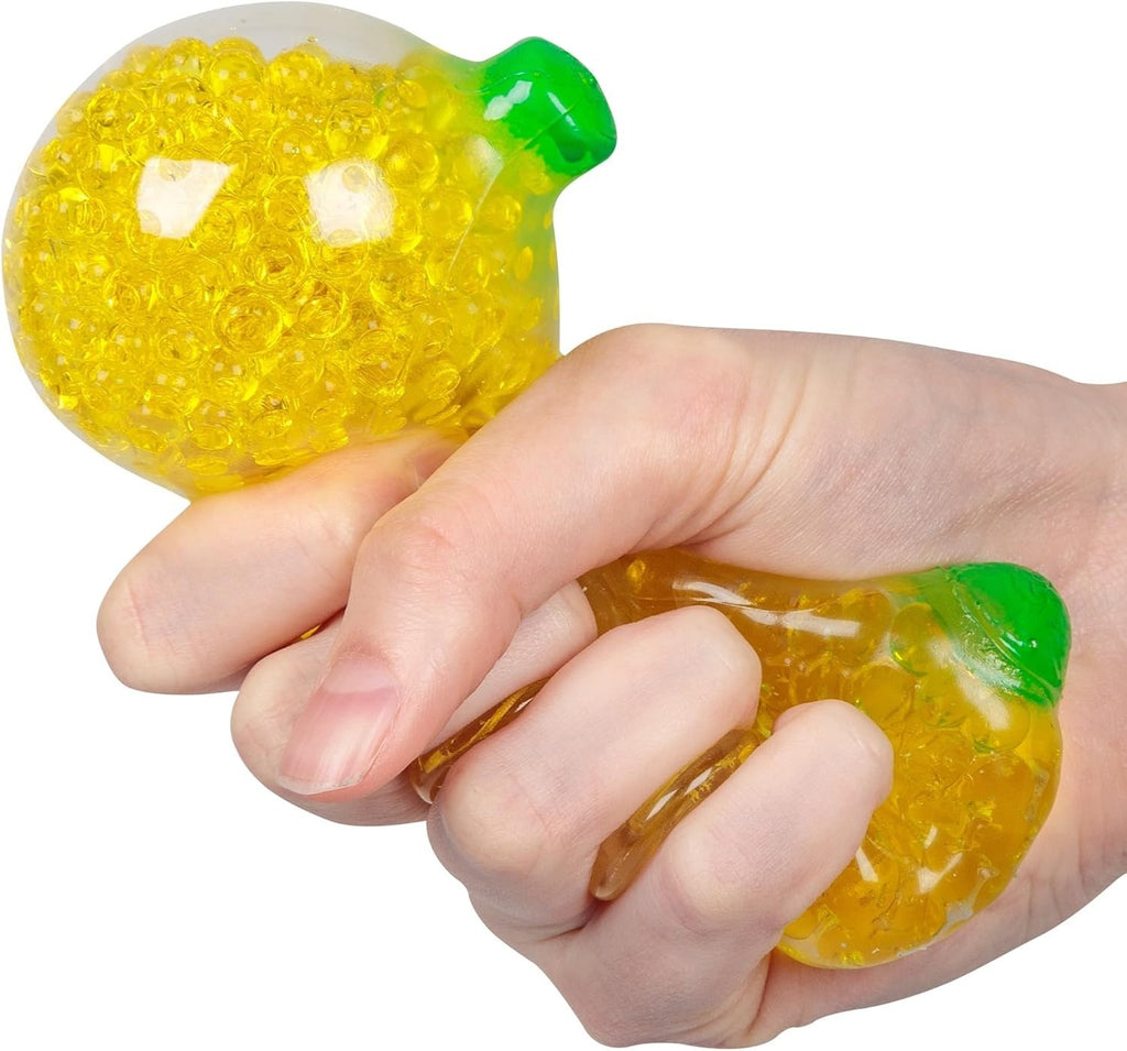 Tobar Jellyball Banana Squishy Jelly Like Balls Traditional Stress Toy 13cm New