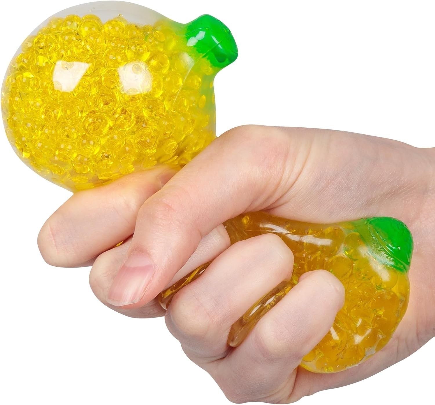 Tobar Jellyball Banana Squishy Jelly Like Balls Traditional Stress Toy 13cm New