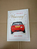Piccadilly Greetings Driving Test Passed Congratulations Card 7 x 5 Inch Design