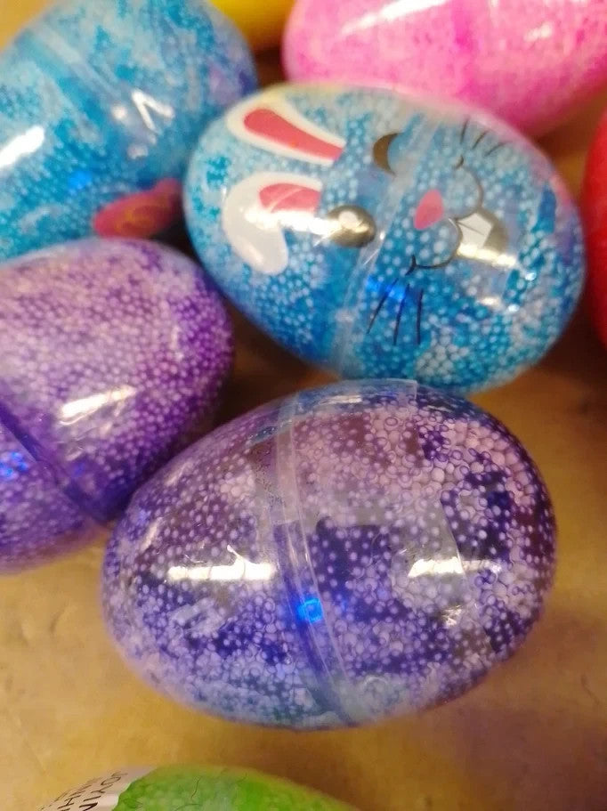 Joyin 12pc Easter Prefilled Eggs Foam Squishy Toy Cute Foam Stress Reliever New