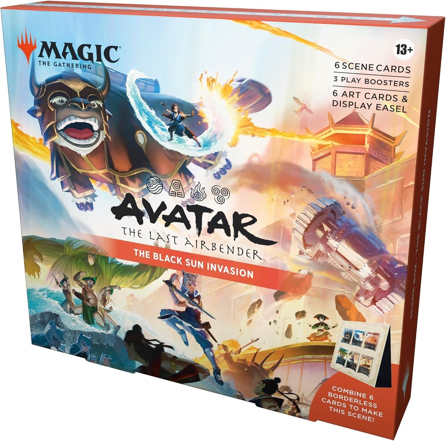 Magic The Gathering Avatar The Last Airbender Scene Box The Black Sun Invasion