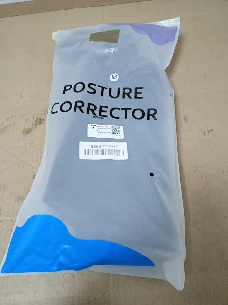 Back Support Brace Posture Corrector Adjustable Shoulder Neck Lumbar Medium New